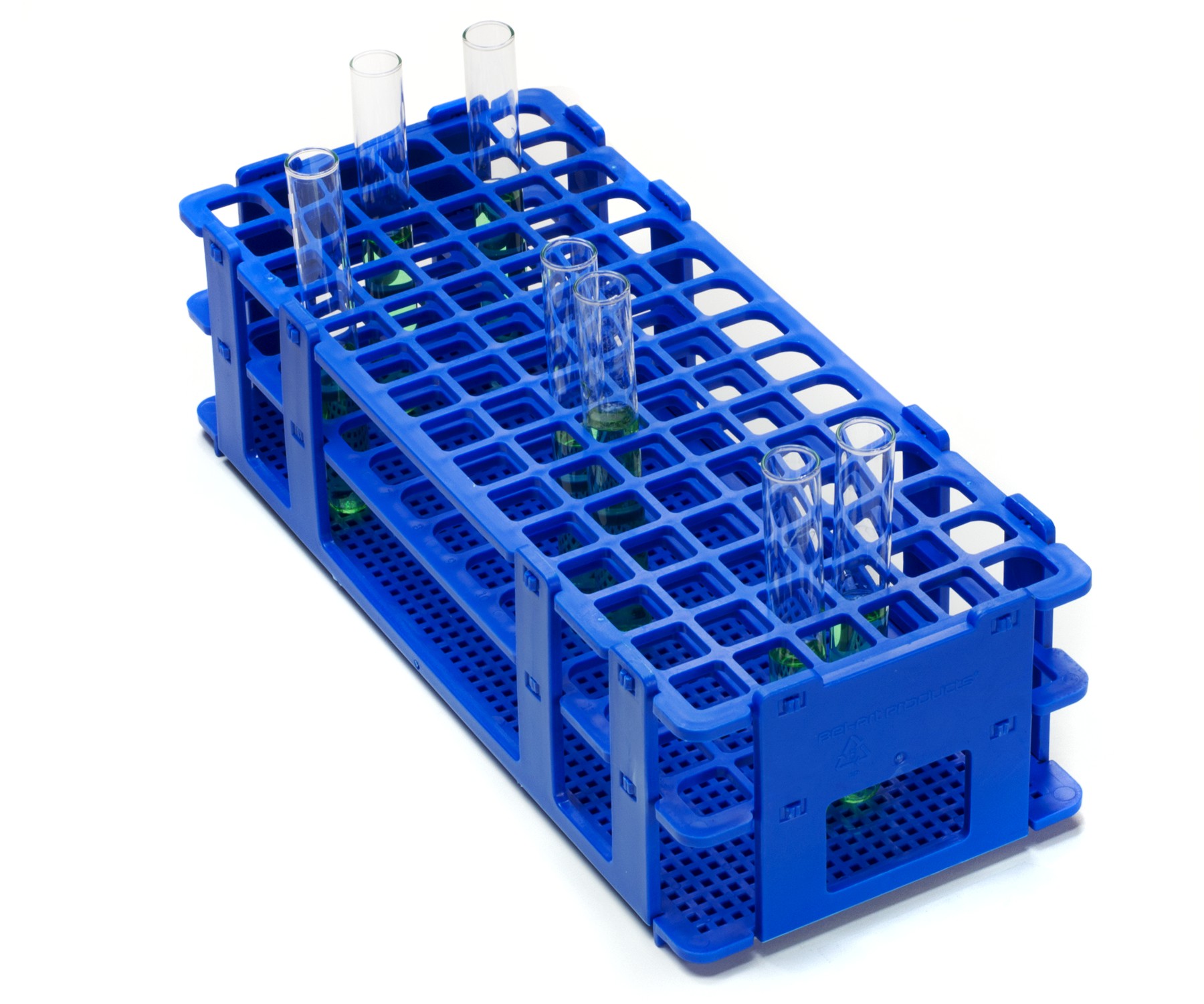 Test tube rack for 10-13mm tubes (90 place) (Blue)