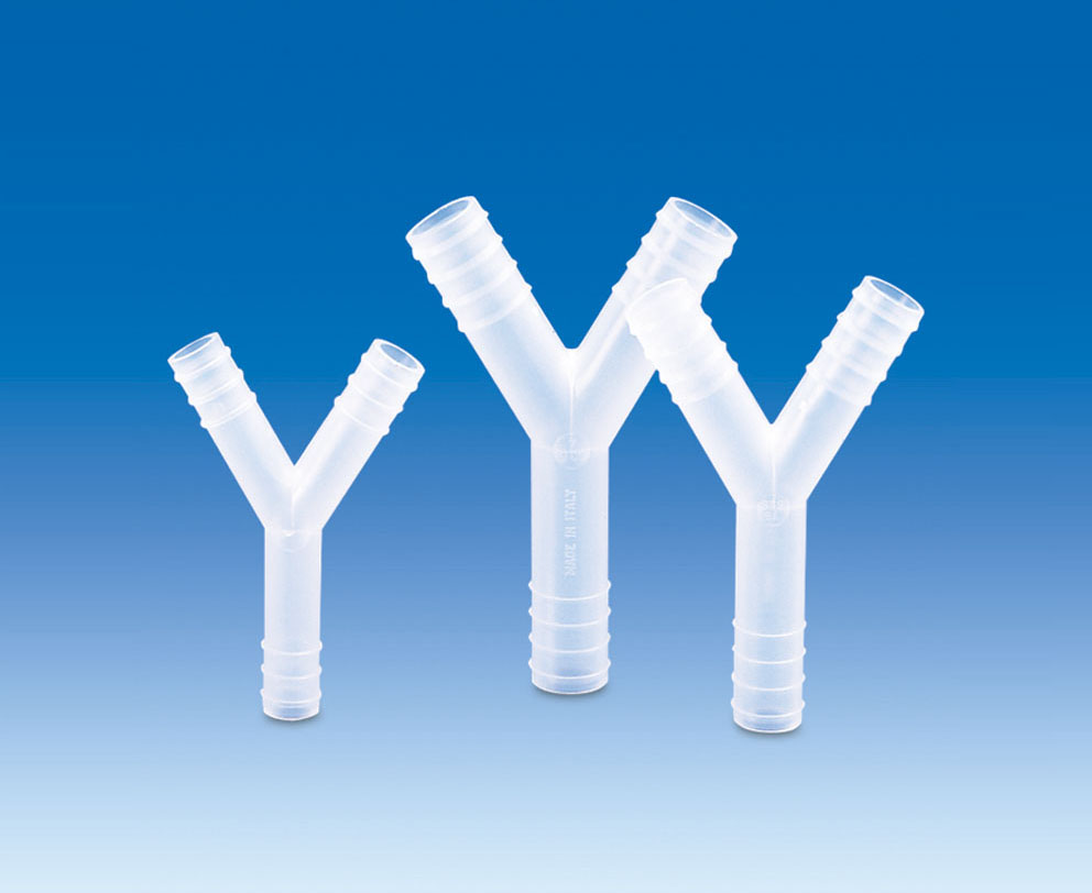 Y-Connectors, PP (For tubing with inner dia 8-9mm) (Pack of 20)