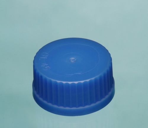 Blue screw cap (PP), GL45