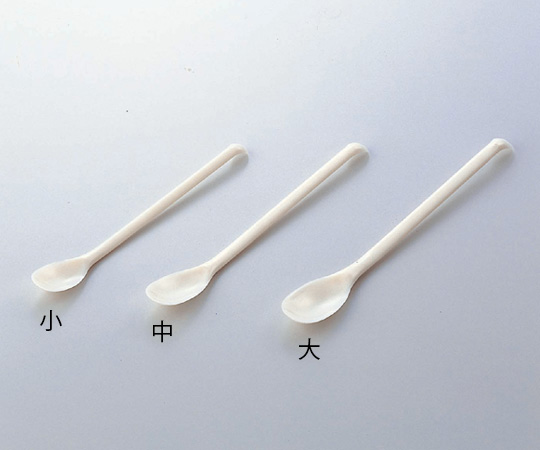 LABORAN White Plastics Spoon Large 10 + 1 Pcs