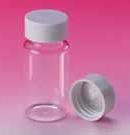 Glass scintillation vials, with white screw cap
51 (H) x 27mm (Dia) (Per pack of 500 pcs)