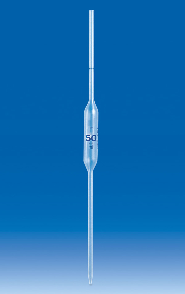 Plastic bulb pipette 10ml, PP (Per pack of 6 pcs)