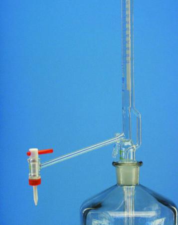 Automatic Burette 10ml x 0.02 with lateral PTFE stopcock