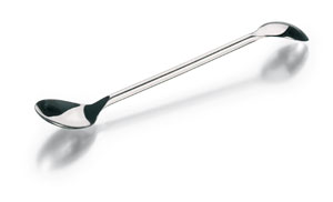 Stainless steel double spoon, 150mm