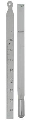 Glass thermometer -10 to 250 deg C x 1