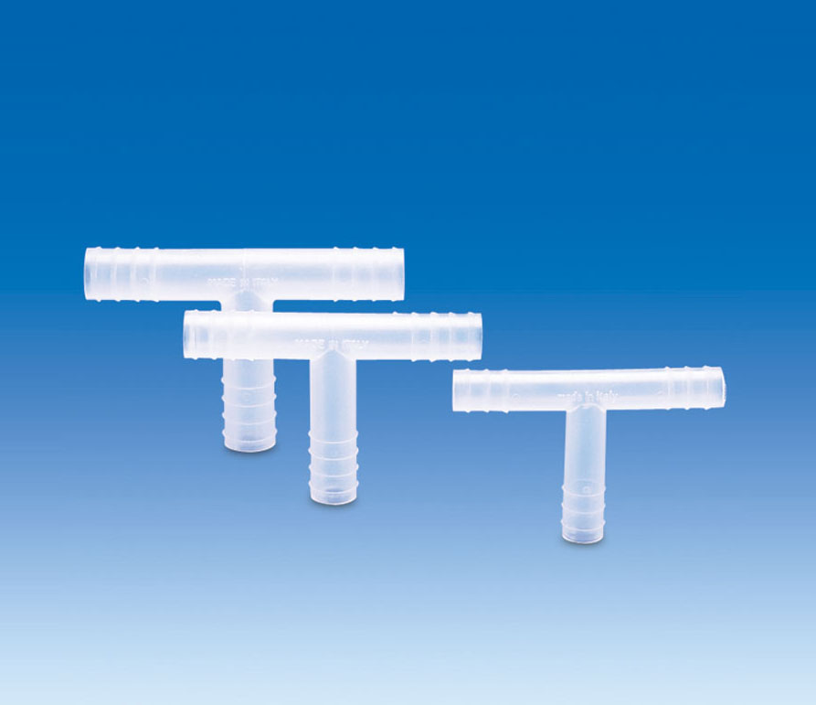 T-Connectors, PP (For tubing with inner dia 6-7mm) (Pack of 20)