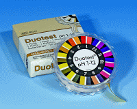 DUOTEST pH 7.0 - 10.0 (Per reel of 5m length and 10mm width)