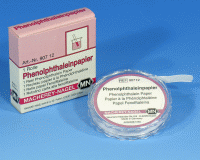 Refill pack for Phenolphthalein paper, pH: 8.3 - 10.0 (3 reels of 5m length and 7mm width)