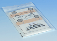 Udder test paper (20 sheets, 90 x 140mm in PE bag)