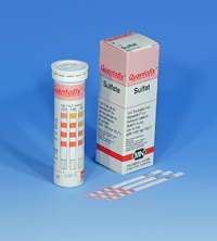 QUANTOFIX Sulfate (Tube of 100 test strips)