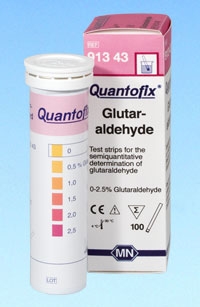 QUANTOFIX Glutaraldehyde (Tube of 100 test strips)