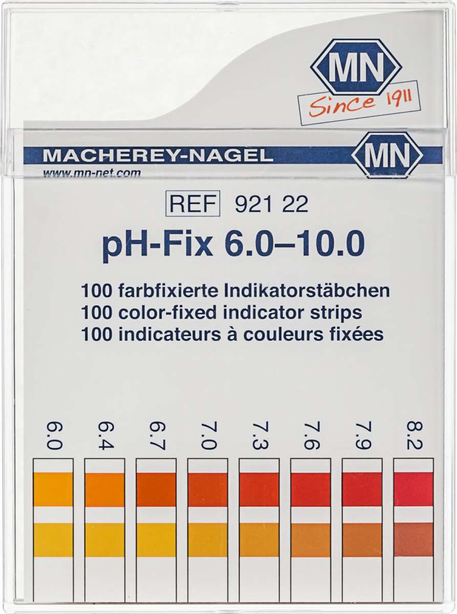 pH test strips 6.0 to 10.0 (Box of 100 pcs)