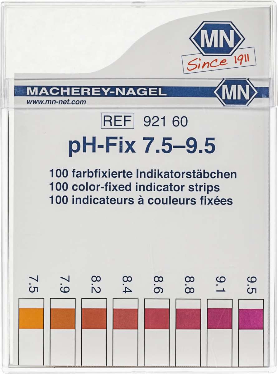 pH test strips 7.5 to 9.5 (Box of 100 pcs)