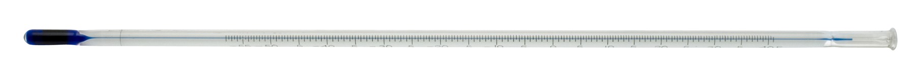 H-B DURAC Plus ASTM Like Liquid-In-Glass Thermometer; 14C / Wax Melting Point, 79mm Immersion, 38 to 82C, Organic Liquid Fill