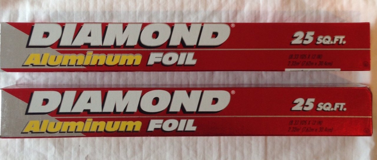DIAMOND Aluminum foil 75 Sq. Ft.