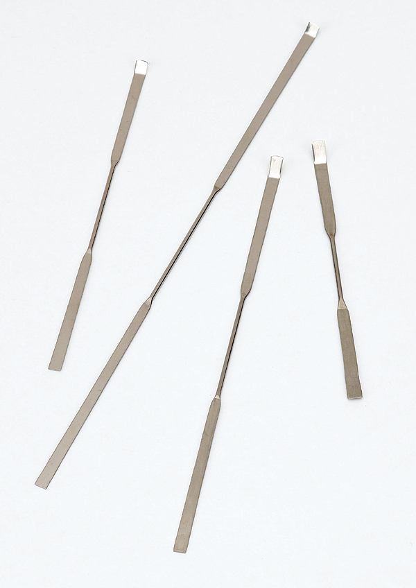 Stainless steel spatula, Chattaway pattern, 100mm