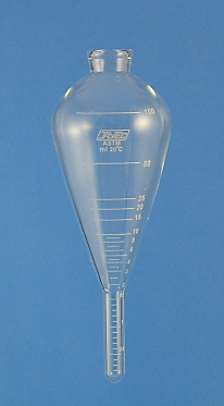 Glass Centrifuge Tube 100ml, Pear Shape, ASTM D96