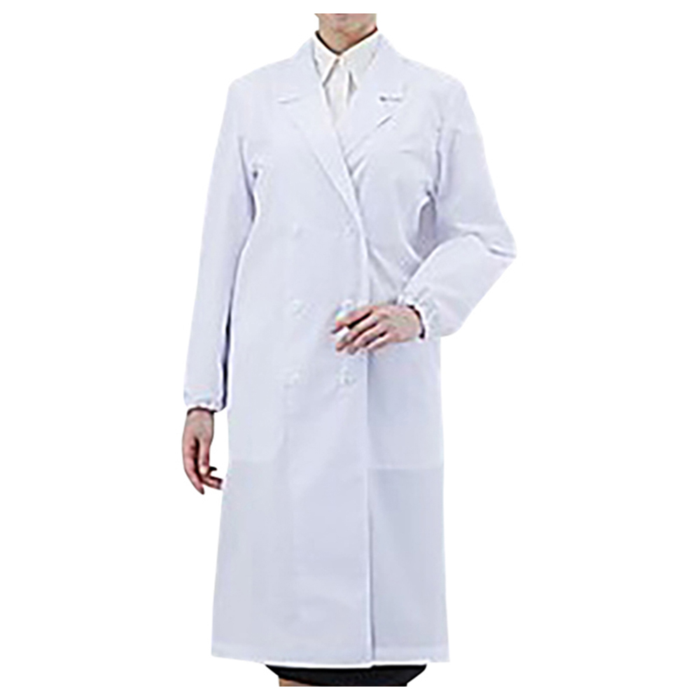 ASLAB White Coat Double (For Women) S