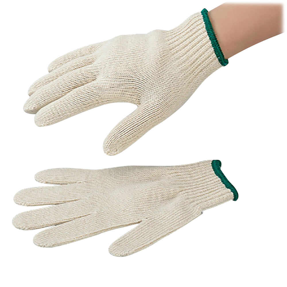 All-Cotton Work Gloves Free Size 12 Pairs