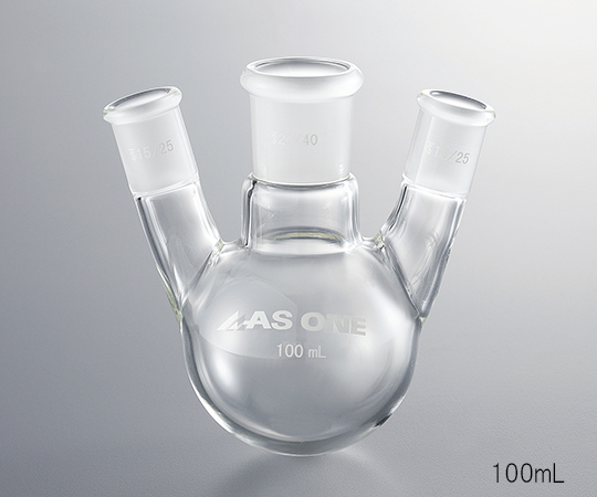3 Neck Flask 500 Side Tube Ground Glass Joint 15/25