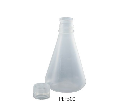 PP Triangular Flask (With Screw Cap) 500mL