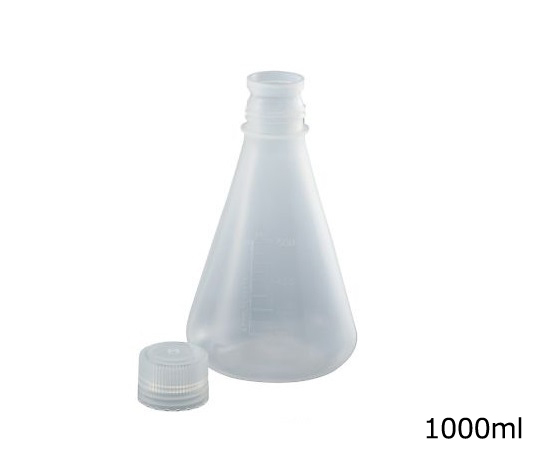 PP Triangular Flask (With Screw Cap) 1000mL