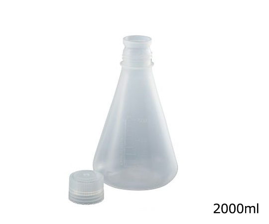 PP Triangular Flask (With Screw Cap) 2000mL