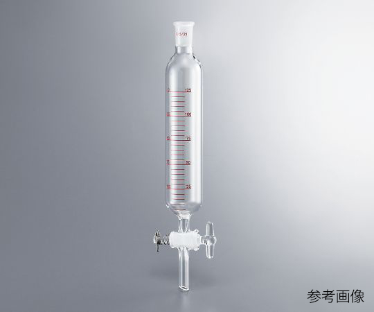Cylindrical Separatory Funnel (PTFE Cock With Scale, Without Bottom Sliding) 250mL