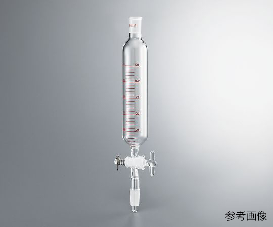 Cylindrical Separatory Funnel (Glass Cock) 250mL