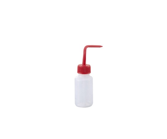 Washing Bottle Colorful Variation Narrow-Mouth Red 100mL