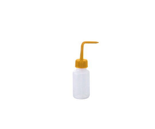 Washing Bottle Colorful Variation Narrow-Mouth Yellow 100mL