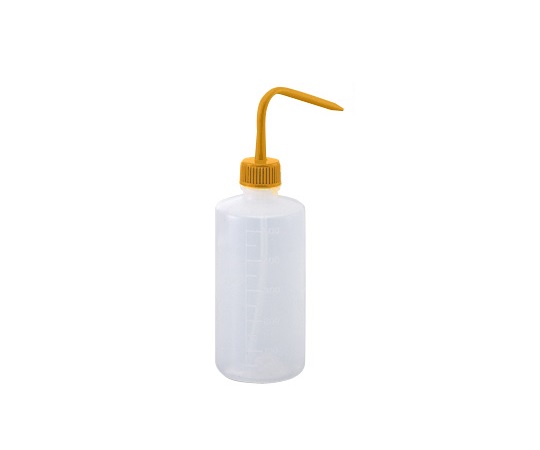 Washing Bottle Colorful Variation Narrow-Mouth Yellow 500mL