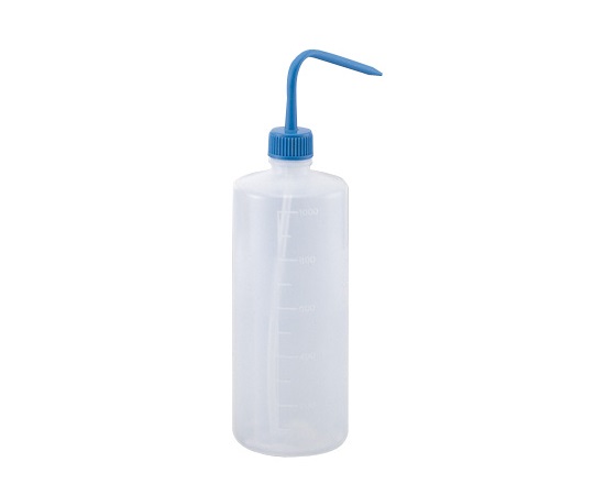 Washing Bottle Colorful Variation Narrow-Mouth Blue 1L