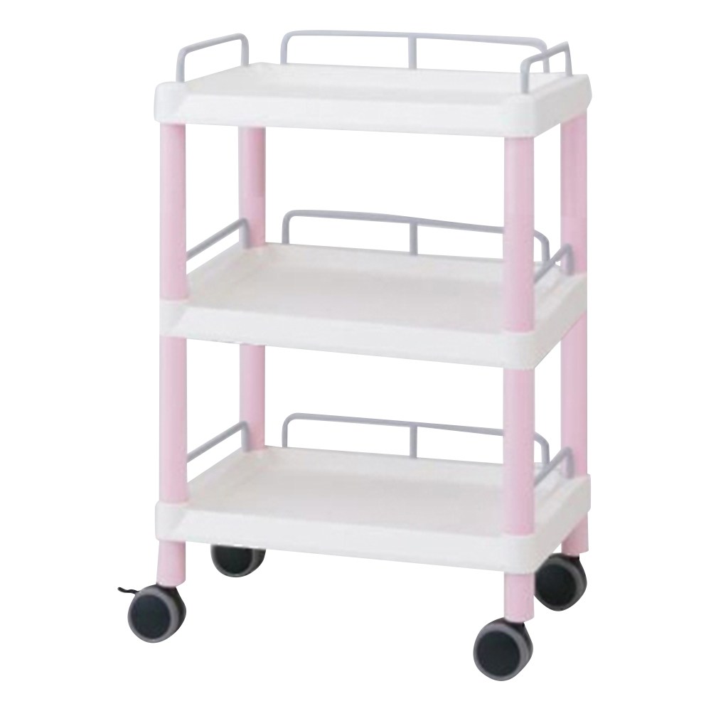Mobile Easy Cart (With Guard Frame) without Drawer 3 Stages 532 x 368 x 855