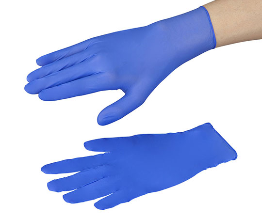 Antibacterial Nitrile glove (Powder-free) 100pcs L