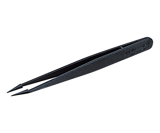 Antistatic Tweezers (Conductive, Acid Resistant, Nonmagnetic Type) Thin And Sharp