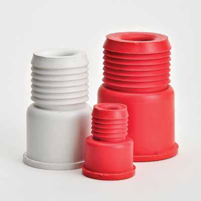 Suba-seal rubber stopper, Size 25 (Per pack of 10 pcs)